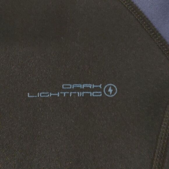 Dark Lightning black navy neoprene wetsuit surfer suit beach ocean  Sz 4 - Picture 6 of 7